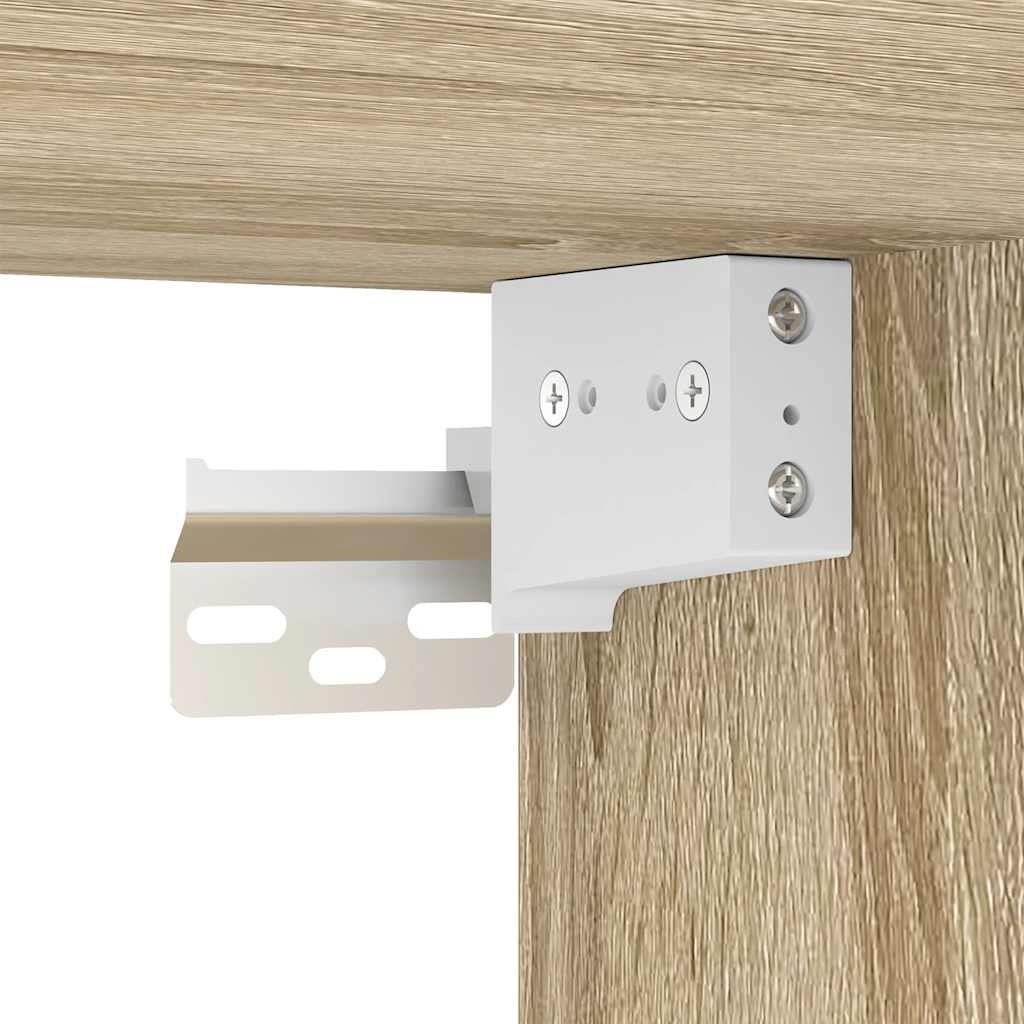 Schuhschränke 2 Stk. Sonoma-Eiche 31,5x35x70 cm Holzwerkstoff